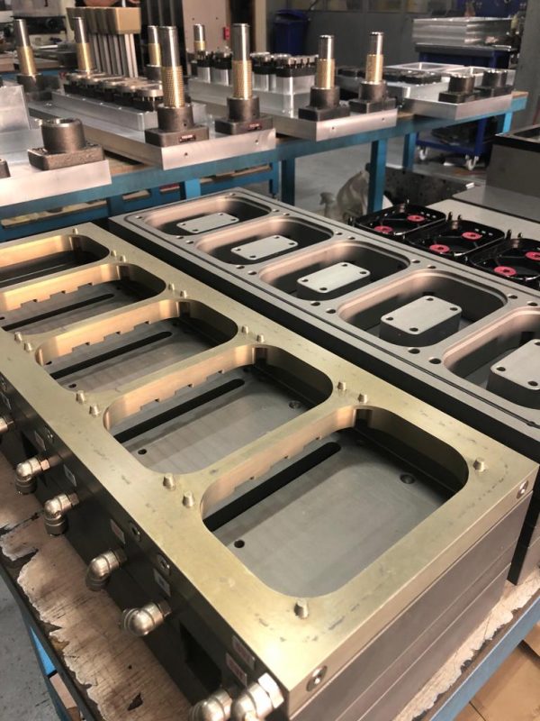 Open Punnet 4 Termoform Kalıbı